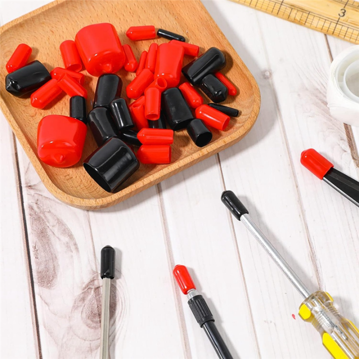 200%20Pieces%20Rubber%20End%20Caps%20Flexible%20Screw%20Cap%20Covers%20Plastic%20Screw%20Caps%20In%209%20Size%20-%20Image%206