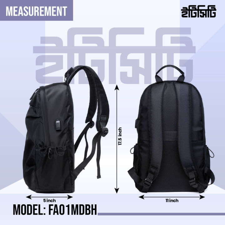 Fashion%20Water%20Resistant%20Backpack%20With%20USB%20Port%20(Black)%20-%20FA01MDBH%20-%20Image%204