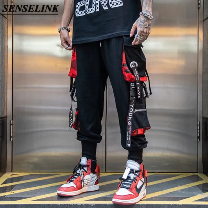 Men%20Casual%20Hop%20Cargo%20Pants%20Spring%20Trend%20Loose%20Hop%20Streamers%20Street%20Dance%20Pants%20Stretch%20Multi-Pocket%20Cargo%20Men%20Pants%20-%20Image%203