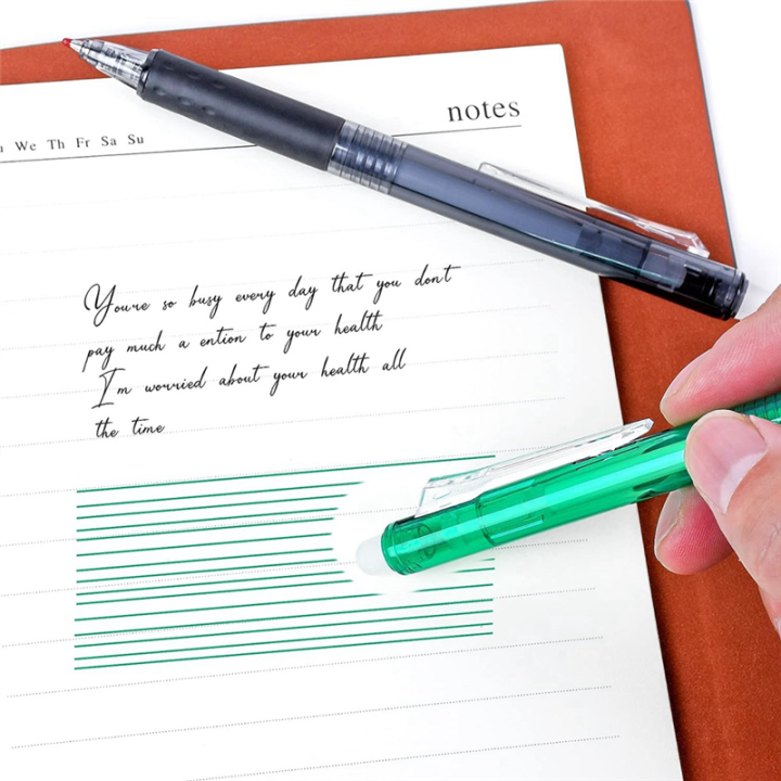 Retractable%20Erasable%20Gel%20Pens,%20Fine%20Point%200.7mm,Make%20Mistakes%20Disappear,%20Comfort%20Grip,%20for%20Drawing%20Writing%2012%20Pack%20Easy%20to%20Use%20-%20Image%207