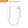 Aux Audio 3.5mm Adapter for iPhone Lightning to 3.5 Jack Aux Headphone Earphone Adapter for iPhone 7 8 7 Plus 8Plus X XS XS MAX XR. 