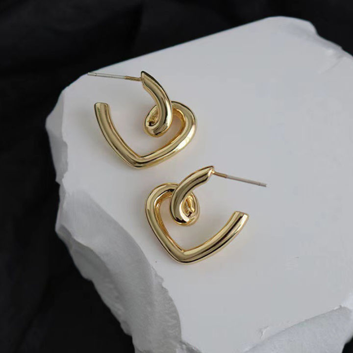 Korean%20Fashion%20Asymmetrical%20Earrings%20Set%20Geometric%20Star%20Lock%20Love%20Drop%20Earrings%20for%20Women%202022%20Trendy%20Jewelry%20Gift%20Gener%20-%20Image%203