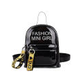Lightweight Mini Backpacks  Eye-Catching Small Size Fashionable Transparent Pvc  Casual 2023 Trend Jelly Female Bag  for  Use School Or College Travel And Adventure Outdoor Activities Fashion Statement. 