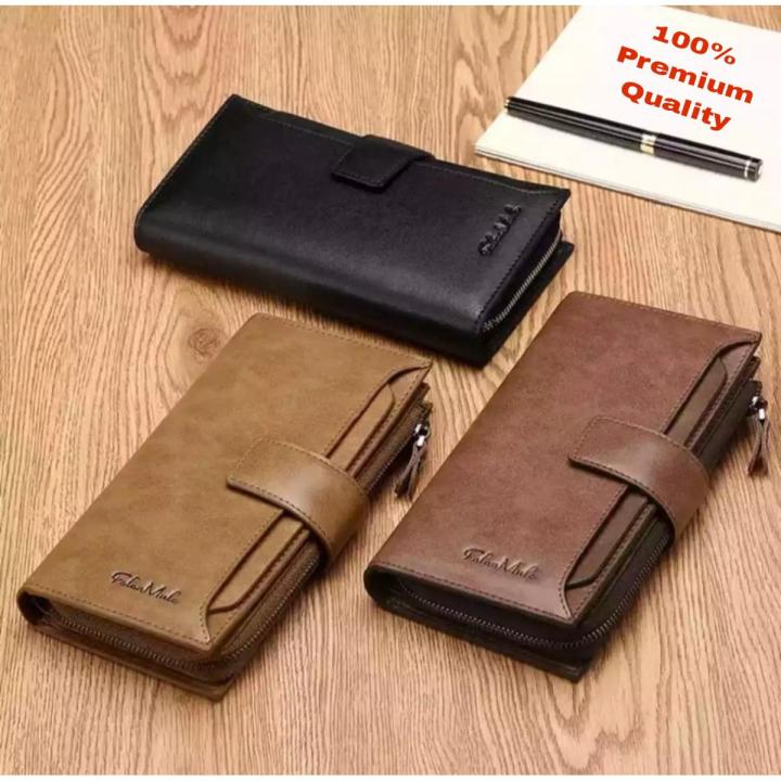 Zipper Long Section Clutch Wallet Long Designer Slim Wallets