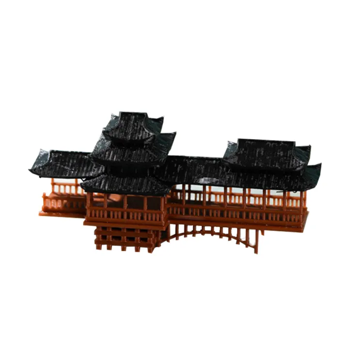Qiunery%20Covered%20Bridge%20Ornaments,%20Miniature%20Covered%20Bridge%20Model,%20Simulated%20Small%20Antique%20Architectural%20Model%20Landscape%20Ornament%20For%20Bonsai%20Decor%20-%20Image%202