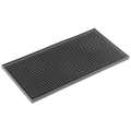 Rubber bar mat waterproof highly abrasion resistant for Home Bar KTV Placement Glass Service Mat. 
