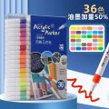Acrylic Painting Brush Marker Pen 24/36 Color Student Only Art Professional Kindergarten diy Opaque Paper Drawing Crayons. 