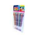 Montex Hi-Speed Glitter Pen (10 Colors).
