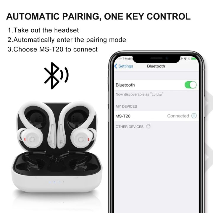Lenovo%20XT80%20Pro%20Ear%20Hook%20Wireless%20Earphone%20Bluetooth%20Headset%20Gaming%20Sport%20headphone%20Noise%20Cancelling%20In%20Ear%20Airbuds%20Pods%20Earbuds%20-%20Image%204