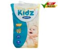 Kidz Baby Diaper Pant System Size -M (5-10 kg) -60Pcs.
