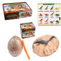 New DIY Dinosaur Eggs Archaeological Excavation Little Boy Intelligence Tyrannosaurus Rex Egg Simulation Model Kids Dinosaur Toys. 