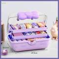 Girl Hair Accessories Storage Box Hair Accessory Organizer Cute Jewelry Organizer Container for Scrunchies Hair Ties Barrette Hairpin.