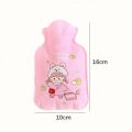 Hot Water Bag Explosion-proof Hand Warm Portable Plush Water Bag Compression Resistant Hand Warmer. 