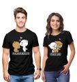 Cotton couple t-Shirt for Men.
