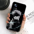 Phone Case For IPhone 14 15 13 12 11 Pro Max Mini X Xr Xs Max 7 8 6 6s Plus Back Cover Cartoon Cute Japan Jujutsu Kaisen Gojo Satoru Cool Couple Fashion Camera Protective Silicone Shockproof Cover Soft. 