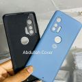 For Motorola Moto E dge Plus/ Moto Edge + Case Liquid Silicone Soft Rubber Shockproof Cover WiTh Logo Case For Motorola Moto E dge Plus/ Moto Edge + Back Cover.
