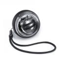 LED Gyroball Essential Spinner Gyroscopic Forearm Exerciser Gyro Ball - black. 