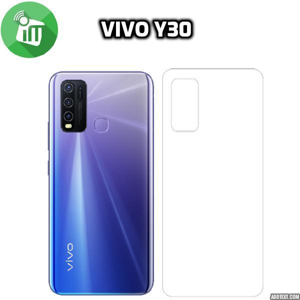 Vivo Y30 Hydrogel Back Poly - Transparent