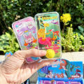 Imported Cartoon Water Ring Toss Handheld Machine Classic Water Ring Game Mini Finger Water Ring Toss Handheld Game Mini.