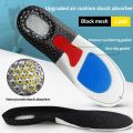 Cuttable Silicone Insoles for Shoe Men Women Orthotic Arch Support Sport Shoe Pad Soft Running Insert Cushion Memory Foam Insole. 