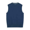 Mens Premium V-Neck Knit Sleeveless Pullover Sweater From Levin.