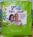 Thai Adullt Belt Diaper Size-M 5PCS (71-120CM) (28-47 Inches). 