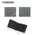 Business Advanced Short Men's Money Clip Hot Selling Portable PU Change Card Sier Bag.