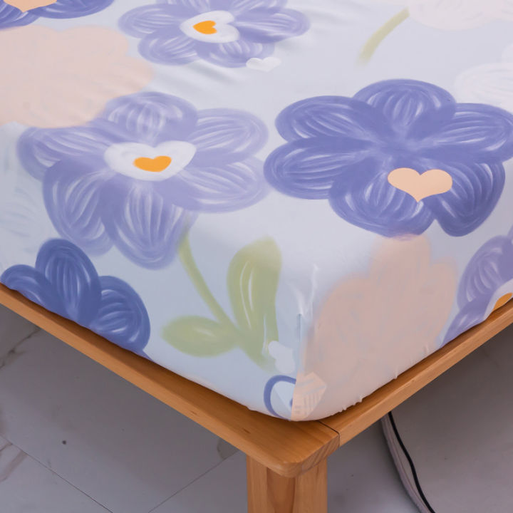 Cross-Border%20Brushed%20Printing%20Fitted%20Sheet%20Three-Piece%20Simmons%20Mattress%20Cover%20Dust%20Cover%20Bed%20Sheet%20Fixed%20Non-Slip%20Cover%20-%20Image%204