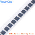 100 PCS SMC DO 214AB SMD Schottky Diode SS510 SS310 SS56 SS54 SS36 SS34 SK54.