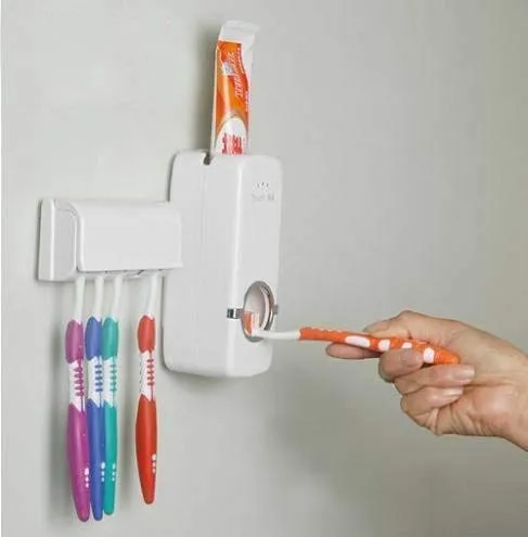 Toothpaste%20Dispenser%20Automatic%20with%205%20Toothbrush%20Holder%20with%20Sticky%20Suction%20Pad%20-%20Image%204