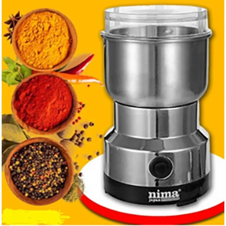 Nima Machine Electric Spice Nima Blender Grinder And Blender - Silver - Grinder ...