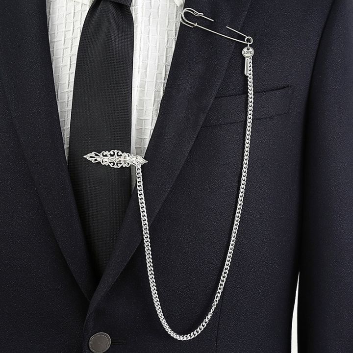 Retro%20Men's%20Tie%20Clip%20Long%20Tassel%20Chain%20Brooch%20Lapel%20Pins%20Suit%20Shirt%20Collar%20Pin%20Badge%20Fashion%20Jewelry%20Clothing%20Accessories%20-%20Image%202