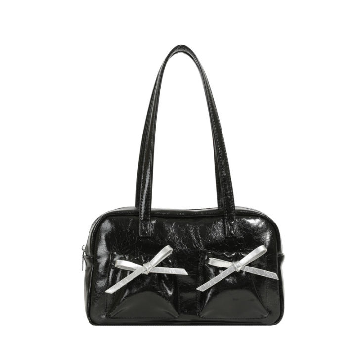 Bowling%20bag%20bag%20women's%20bag%20cross-border%20new%20pleated%20cloud%20bow%20fashion%20sense%20of%20quality%20large-capacity%20boston%20bag%20-%20Image%207