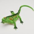 Soft Rubber Reptile Model Toys, Simulation Lizards, Squeaking and Vocal Lizards, Animal Tricky Vent Toys Squishy. 