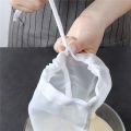Nylon Filter Bags Vegetable Milk Strainer Sieve Drain Tea Filter Net Bag Kitchen Gadgets For Home Food Cheese Cloth Honey Sieve.