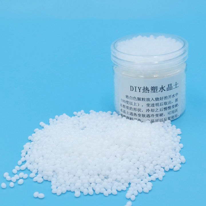 50g/100g Polymorph Thermoplastic Friendly Plastic aka Polycaprolactone Polymorph Pellet DIY Ceramics Tool High Quality Jessica
