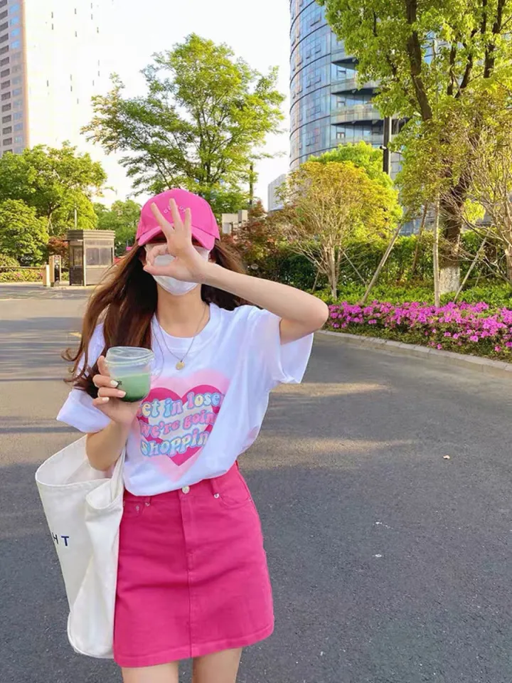 Summer New Style Salt Sweet Cute Hot Girl Girl Wear Matching