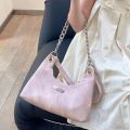 HAEX Fashion Design Women's Bag 2022 Trend Korean Style Chains Ladies Underarm Shoulder Bags Daily Sac A Main Femme Shoppers.