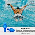 Silicon Ear Plug for Noise Reduction and Swimming. 