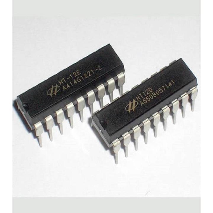 Pair HT12D HT12E Encoder Decoder IC For RC Systems