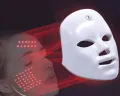 7 Colors LED Facial Mask Cover Photon Therapy Skin Rejuvenation Anti Acne Wrinkle Removal Skin Care Whitening Beauty Instrument Skin Rejuvenation Machine.