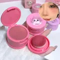 Gege bear Bang Bang soft fog powder blusher matte fog surface naturally lift air, swell color, tender makeup, rouge. 