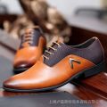 Leather Shoes Men's Social Shoes Business Formal Casual Leather Shoes Pointed plus Size Men's Shoes Breathable Shoes Men's Korean Fashion. 