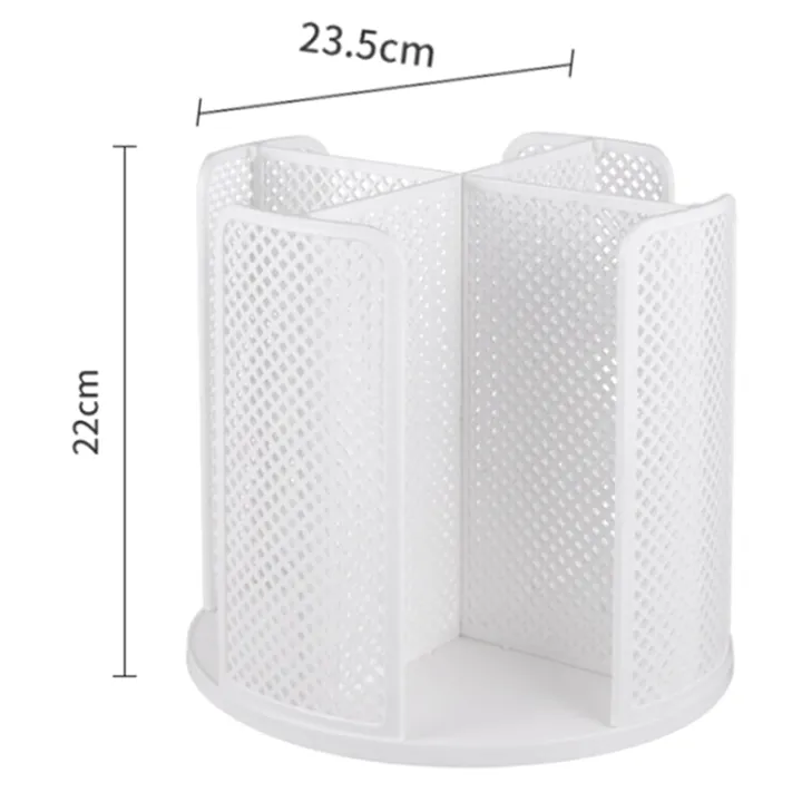 Coffee%20Cup%20Dispenser%20360%20Degree%20Rotatable%20Paper%20Cup%20and%20Lid%20Holder%20Plastic%204%20Compartment%20Cup%20Lid%20Organizer%20for%20Kitchen%20B%20Easy%20to%20Use%20-%20Image%204