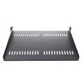 1U Server Rack Shelf Universal Vented Rack Mount Cantilever Tray for 19 Cabinet.