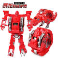 New Dinosaur Mechanical Beast Transformation Robot 3 Forms with Electronic Watch Male and Female Children's Toys. 