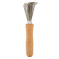 Hair Comb Pick Cleaner, Rake Design Small Hair Brush Cleaner Stainless Steel Wire Portable for Pet Brush for Home.