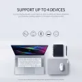 Razer Pro Click Bluetooth+2.4GHz Dual-mode Wireless Mouse Ergonomic Mice with 5G Optical Sensor 8 Programmable Buttons Silver. 