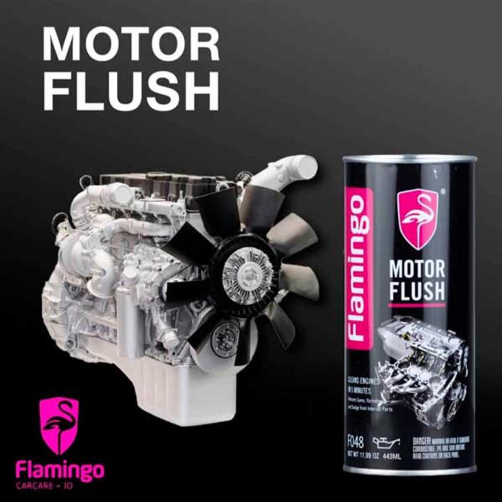 Flamingo Motor Flush for cleaning engine of bike,car,suv etc.F048(443ml)