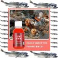 Red Ink Fishing, Red 40 Fishing Liquid 100ml/3.52oz, Red Ink Concentrated Liquid Fishing Bait Fish Attractant Concentrated Red Worm Liquid. 